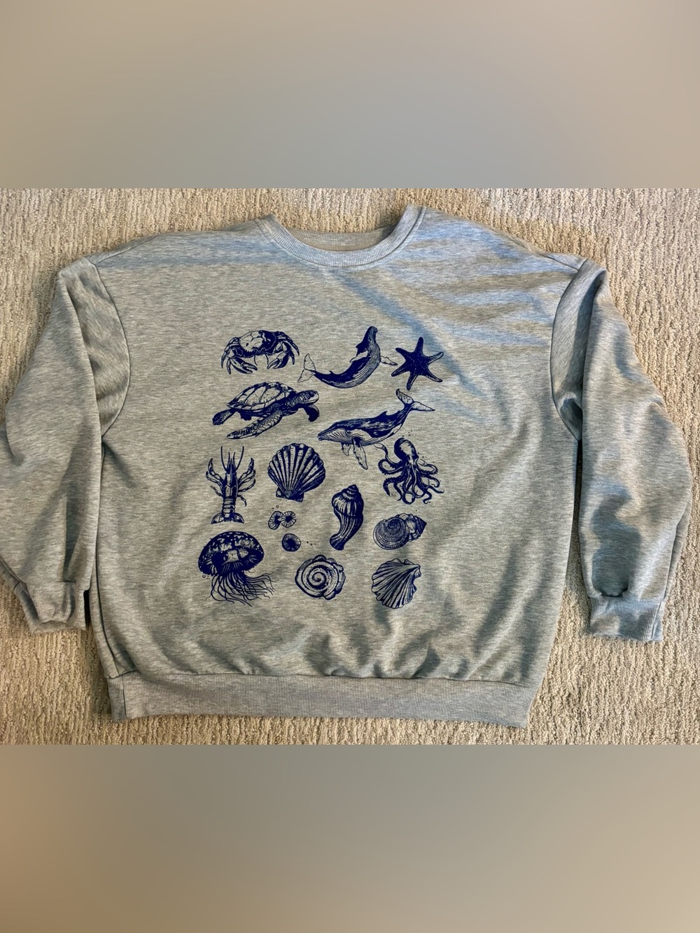 Graphic Crewneck Pullover/Sweatshirt